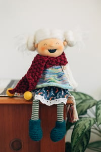 Image 1 of Poppy - Wool Filled Waldorf Inspired Doll 