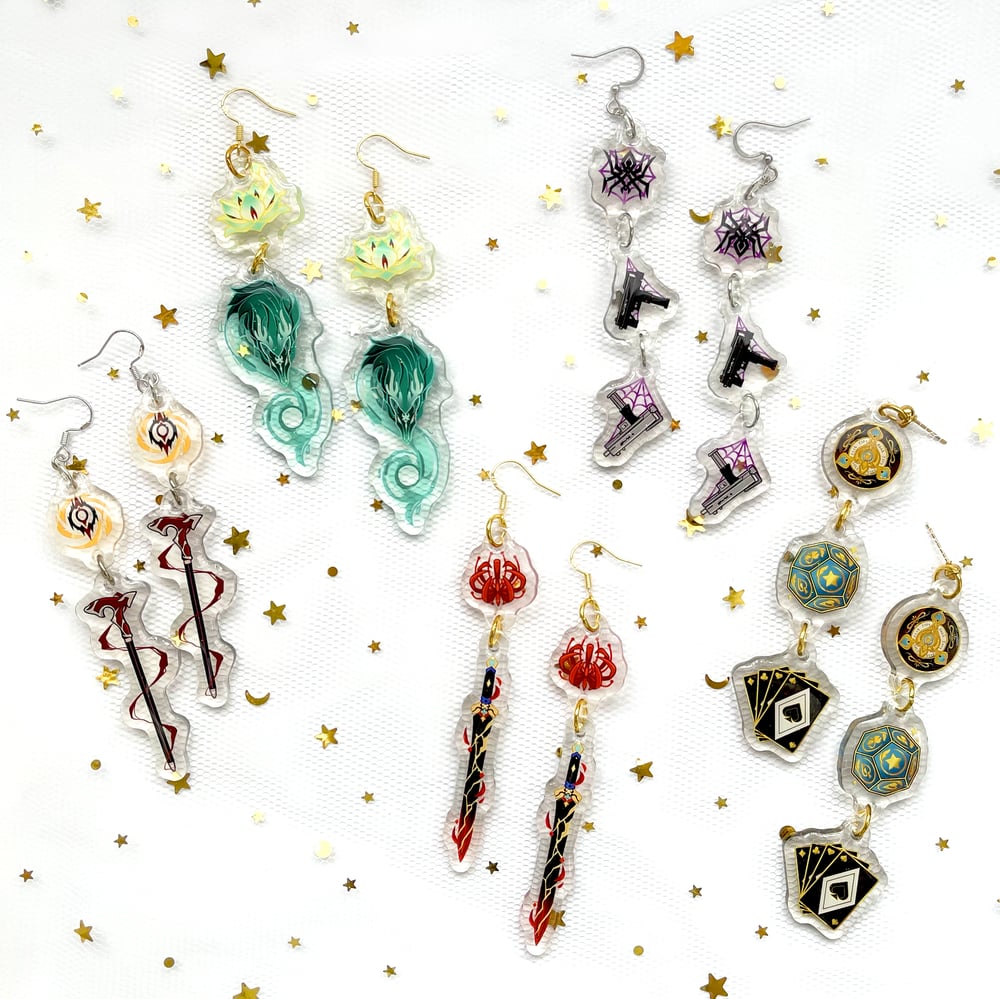 [Earrings/Charm] Honkai Star Rail Earrings or Charms