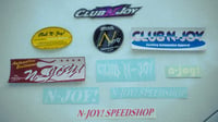 Image 2 of N-JOY! Speedshop Die Cut Sticker