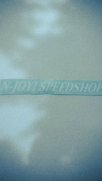 Image 3 of N-JOY! Speedshop Die Cut Sticker