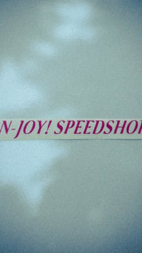 Image 4 of N-JOY! Speedshop Die Cut Sticker