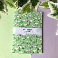 Image 1 of Handmade Cute Frog Notebook