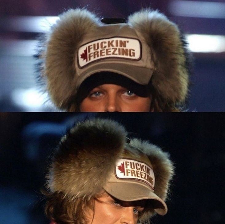 Image of Dsquared2 Fuckin Freezing Corduroy Cap