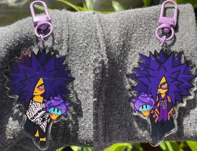 Image of Spyke Keychain -Double Sided