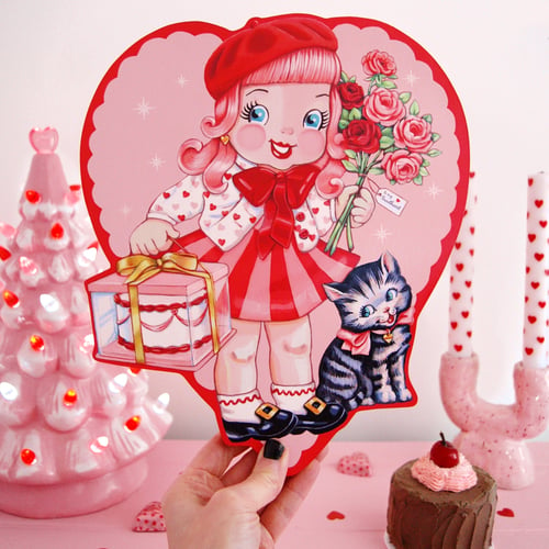 Image of Valentine Cutie plaque