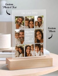 1pc Custom Collage Photo Led