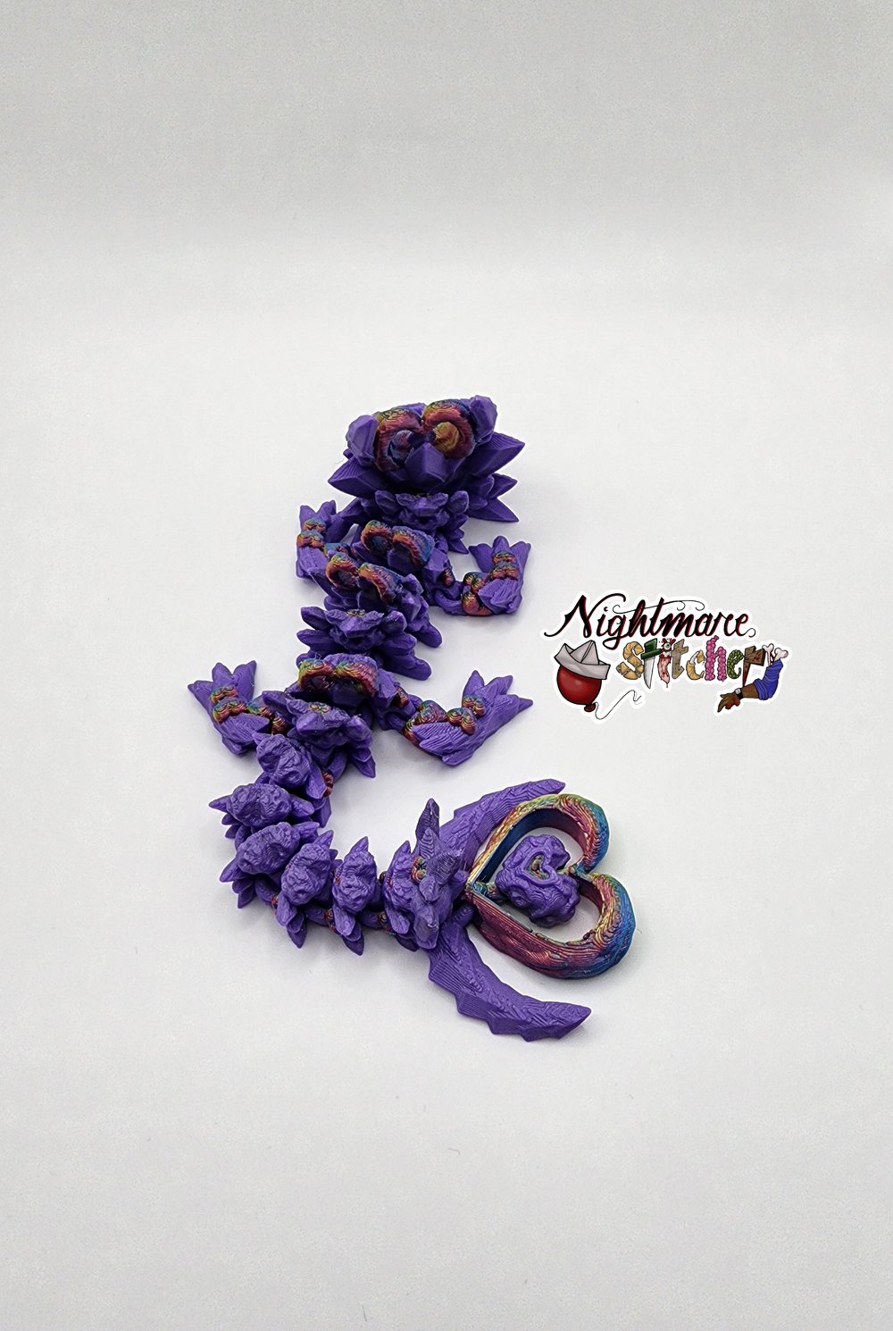 Baby Dark Heart Dragon - Purple/Interstellar