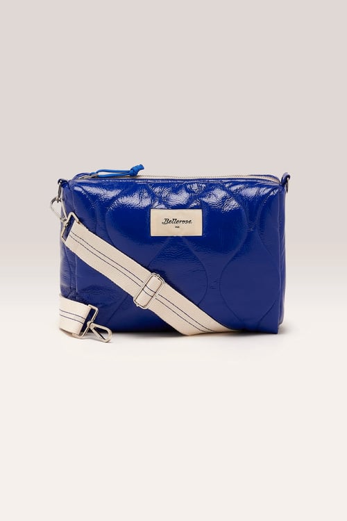 Image of 6-Bolso acolchado azul