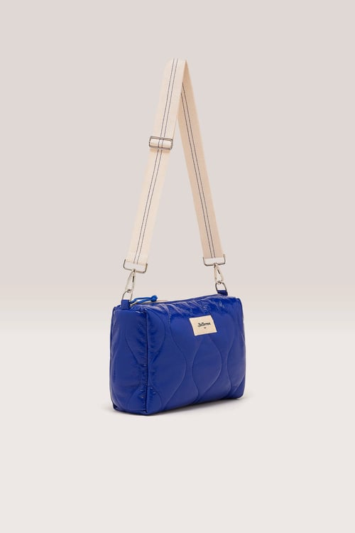 Image of 6-Bolso acolchado azul