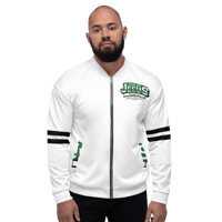 Image 1 of Unisex Bomber Jacket Green