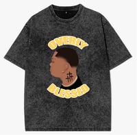 Image 2 of Overly Boxed Tee (Vintage Black Wash)