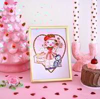 Image 1 of Valentine Cutie 5x7 mini print 