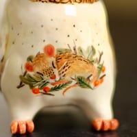 Image 3 of Owl with Mouse Figurine