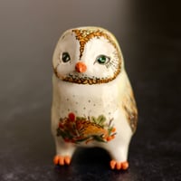 Image 4 of Owl with Mouse Figurine