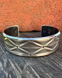 Image 1 of WL&A Handmade Ingot Old Style Cuff #3 - Size 7" to 7.5 Wrist - 7/8th Width 