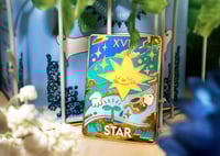 Star Tarot Card Enamel Pin