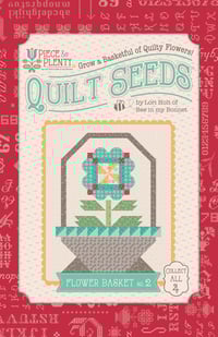 Image 4 of QUILT SEED PATTERNS Piece and Plenty 4 pk by Bee in My Bonnet