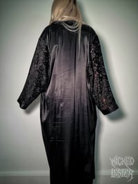 Image 5 of Resurrection - Burnout Satin Cloak