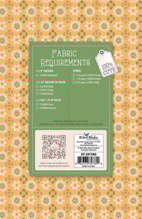 Image 3 of QUILT SEED PATTERNS Piece and Plenty 4 pk by Bee in My Bonnet