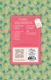Image 9 of QUILT SEED PATTERNS Piece and Plenty 4 pk by Bee in My Bonnet