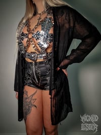 Image 1 of Resurrection - Sheer Beaded Cover Up