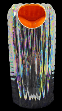 Image 2 of Katiki PEARL SERIES Ku No.1 Tiki Mug Limited Edition of 50 (BLACK PEARL)  FREE SHIPPING