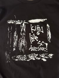 Image 2 of kitty life black shirt 