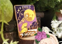 Moon Tarot Card Enamel Pin