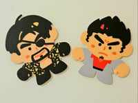 Image 2 of Majima and Kiryu Vinyl Stickers