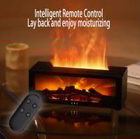 Image 3 of FirePlace Diffuser/Humidifier with remote.  Comes with a bottle of oil randomly selected