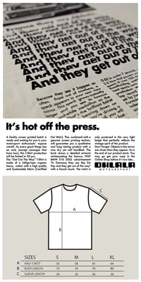 Image 2 of Get Out The Way<br />T-SHIRT