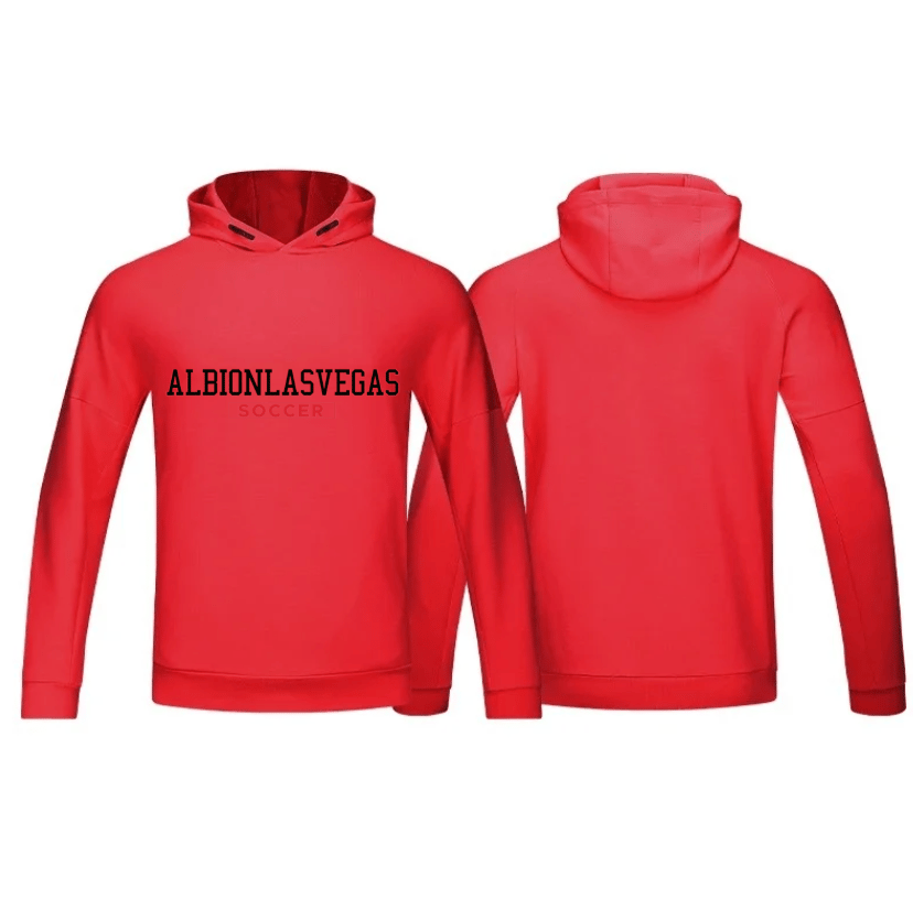 Image of Red Hoodie Logo 4