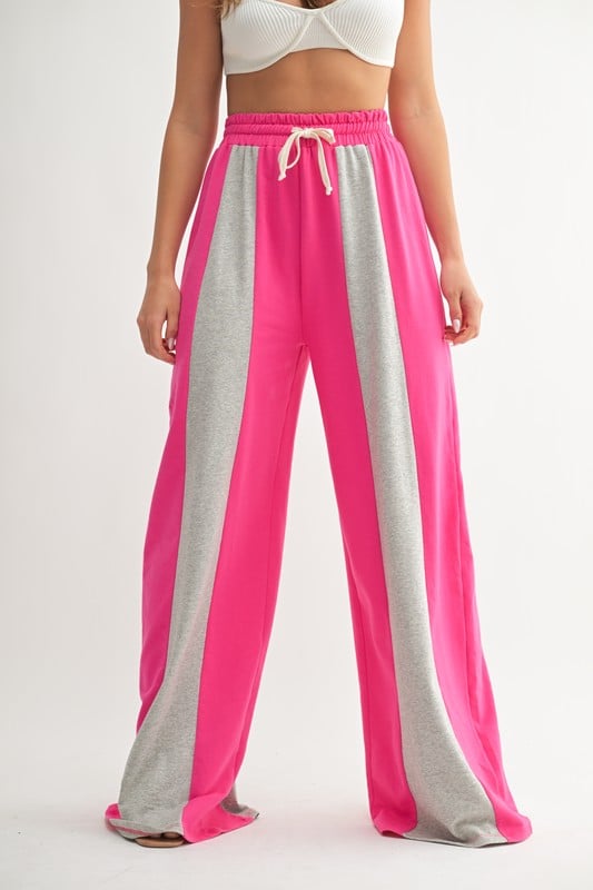 Image of Pink splash joggers 