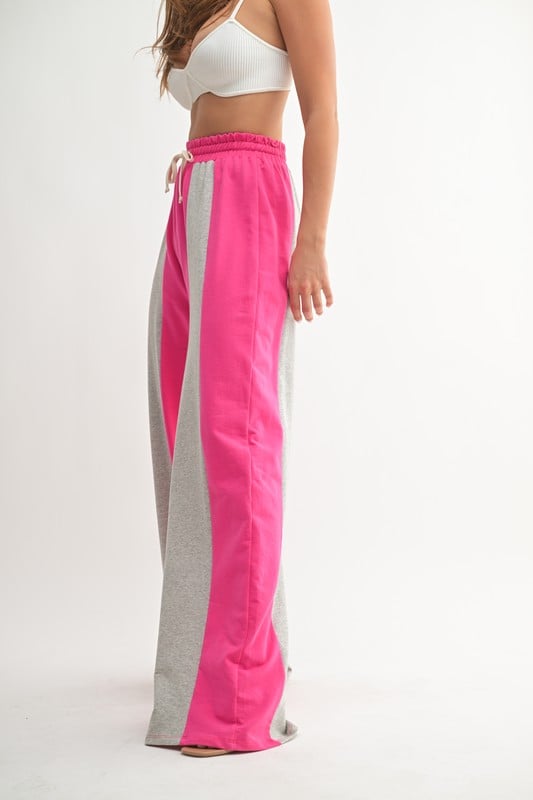 Image of Pink splash joggers 