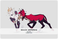 [PREORDER] SNACK OFFERING 5" x 7" ART PRINT