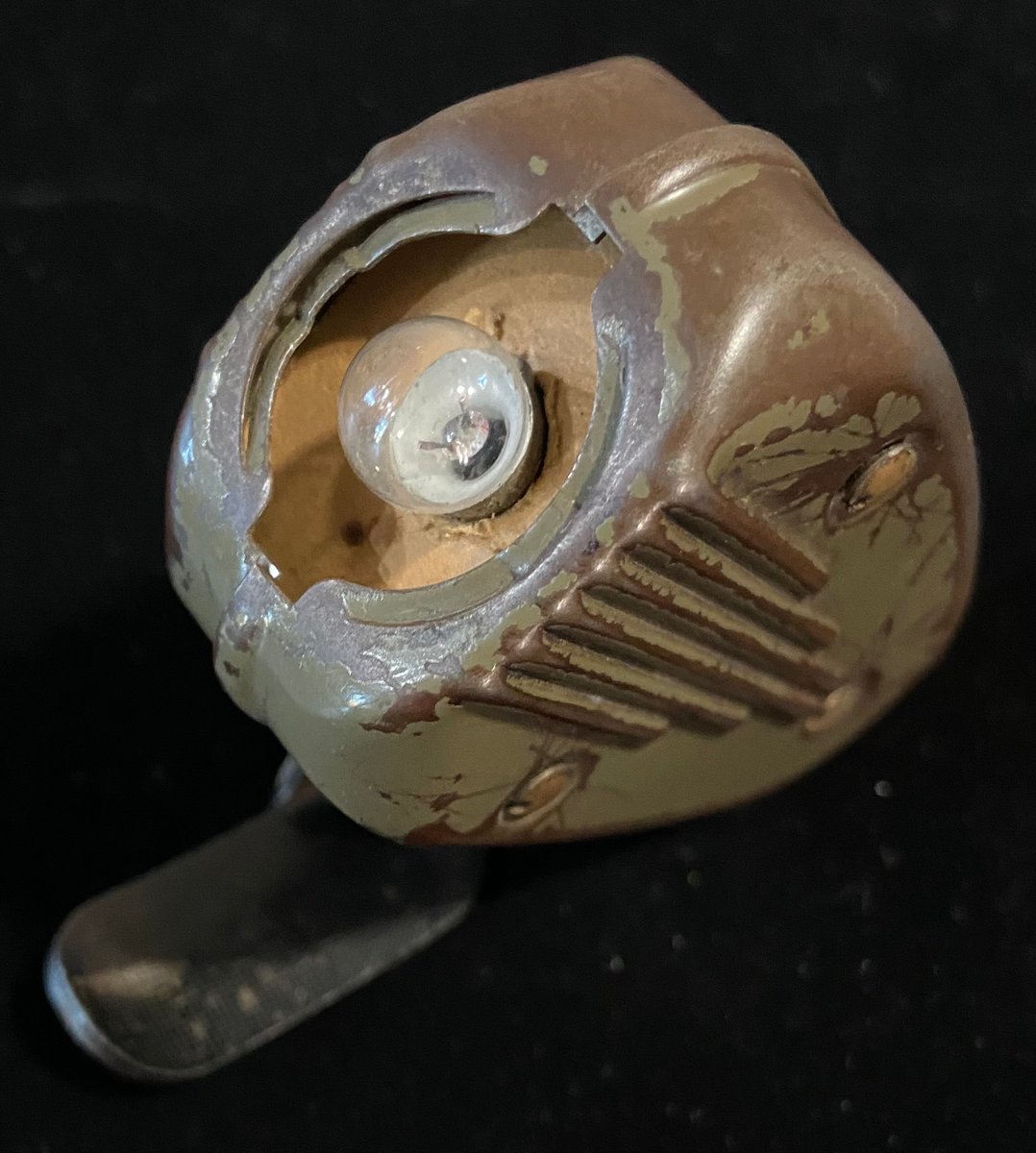 WW2 (Nazi Germany) Dynamo Hand Generator Pocket Flashlight - 1943