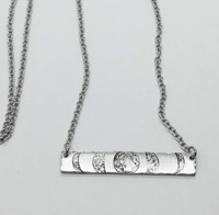 Image 1 of Moon Phases Necklace