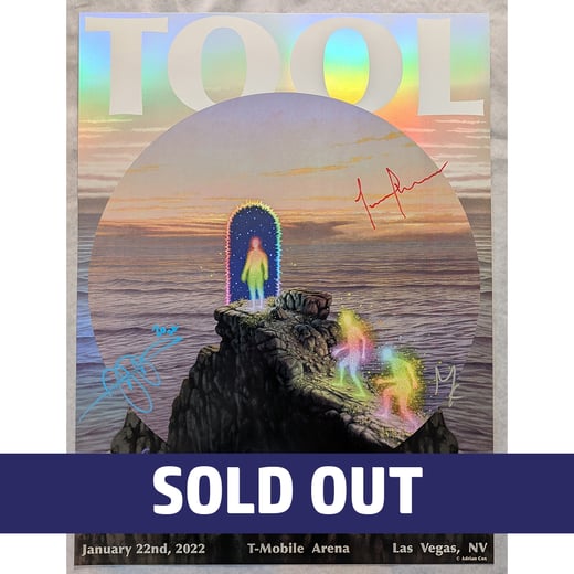 LA Fire Relief Sale: Remarqued and Signed @toolmusic Poster