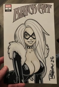 Image of  Black Cat 1/1 Original Sketch 