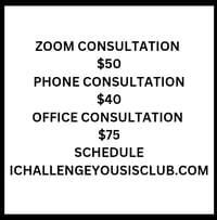 ZOOM CONSULTATION, PHONE CONSULTATION, OFFICE VISIT CONSULTATION 