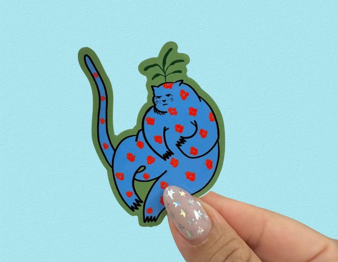Image of Slowly Growing Vinyl Sticker