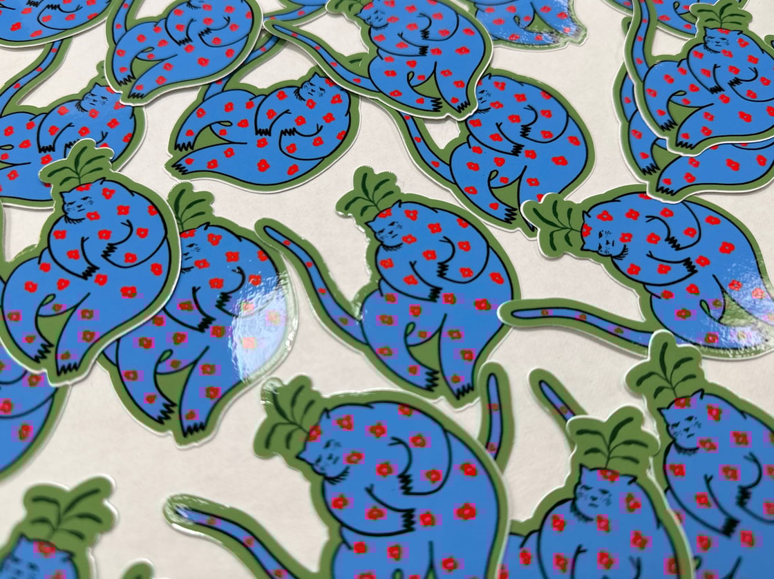 Image of Slowly Growing Vinyl Sticker