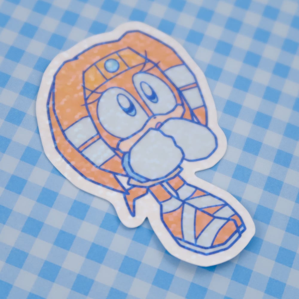 Tikal Sticker - Glitter Vinyl