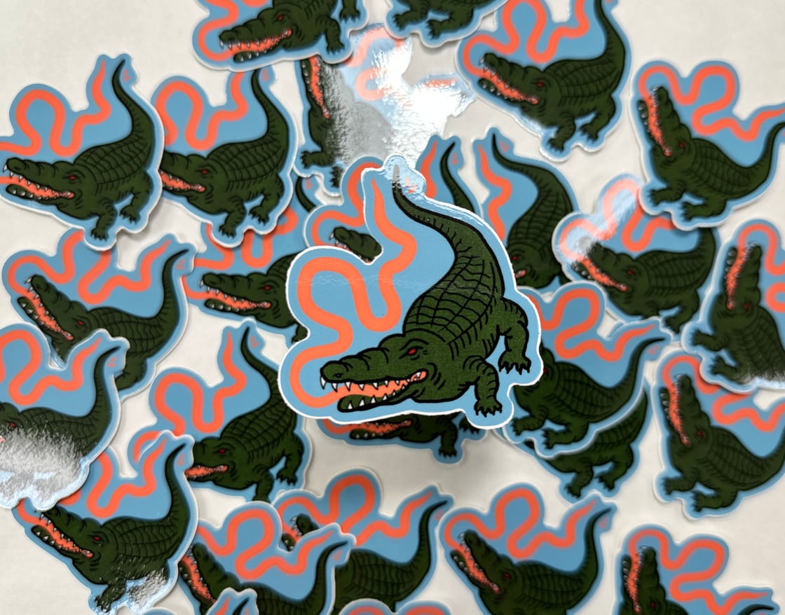 Image of Later Gator Vinyl Sticker