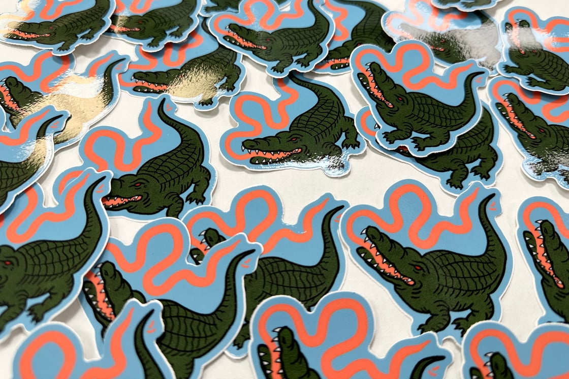 Image of Later Gator Vinyl Sticker