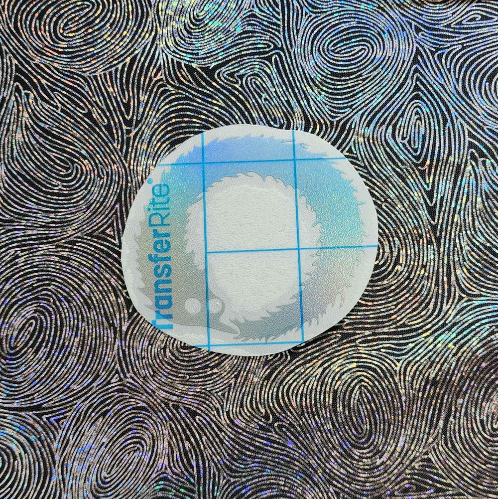 Image of worm on a string sticker