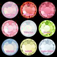 Image 2 of SS5 Tooth Gem Crystals | SS5 Medium Crystals| Medium Tooth Gems | Lead Free Tooth Gem Crystals