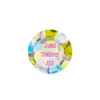 Image 4 of SS6 Tooth Gem Crystals | High-Quality SS6 Flat Back Crystals| SS6 Crystal Flat Back Gems