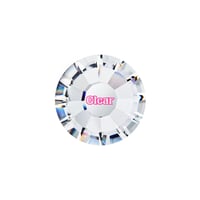 Image 2 of SS6 Tooth Gem Crystals | High-Quality SS6 Flat Back Crystals| SS6 Crystal Flat Back Gems