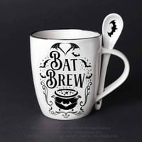 Alchemy Bat Brew Mug And Spoon Set